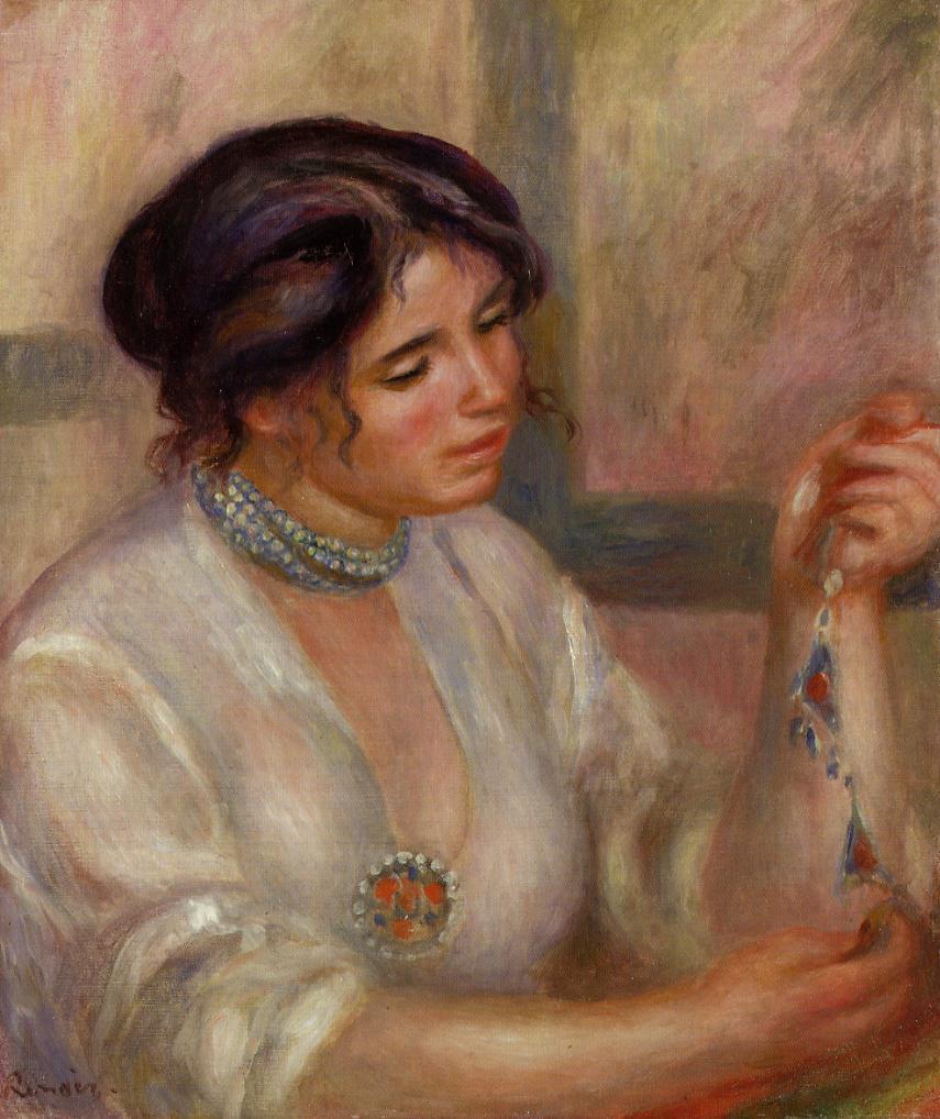 Woman with a necklace 1910